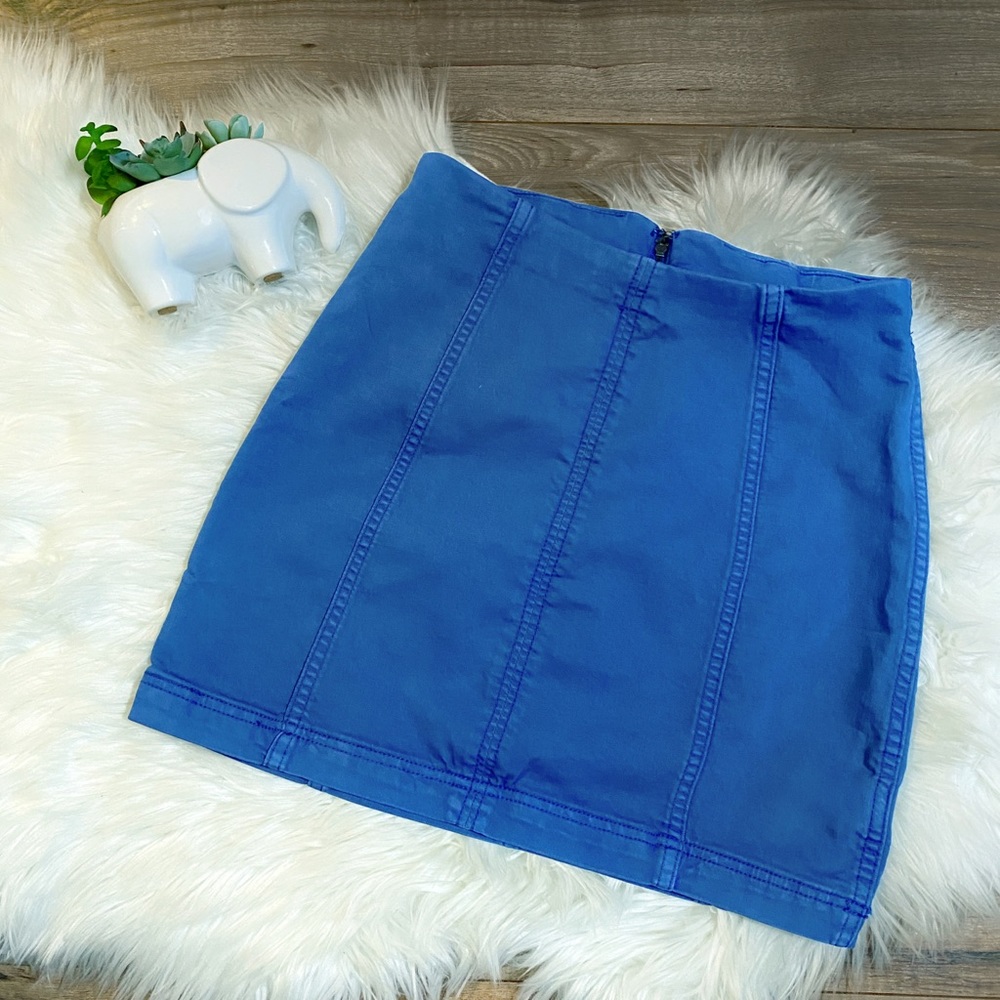 Free People Modern Femme Denim Skirt
